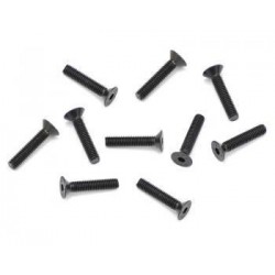 Tornillos allen cabeza avellanada M4x20mm x10 uds.