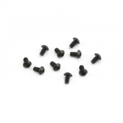 Tornillo allen cabeza boton M2.5x4mm x10 uds.