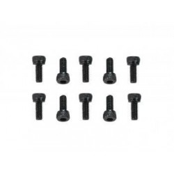 Tornillos allen cabeza cilindrica M2.5x6mm x10 uds.