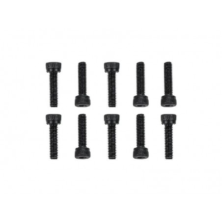 Tornillos allen cabeza cilindrica M2.5x10mm x10 uds.