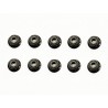 Nut nylock M4 Flanged x10 pcs