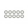 Arandelas ajuste 3x6x0.1mm x10 uds.
