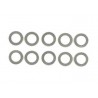 Shim 5x8x0.1 mm x10 pcs