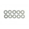 Shim 5x10x0.3 mm x10 pcs