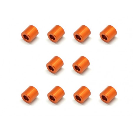 Arandelas ajuste 3x6x6mm x10 uds.