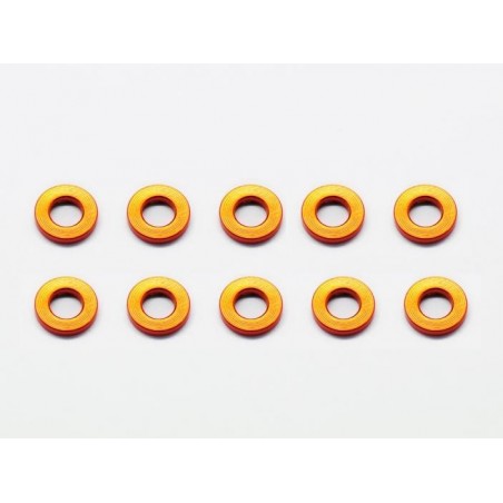 Shim 3x6x1mm Orange x10 pcs