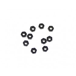 Tuercas metrica 2mm x10 uds.