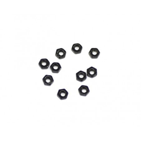 Tuercas metrica 2mm x10 uds.