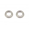 Ball bearing 10x15x4mm Flanged Serpent