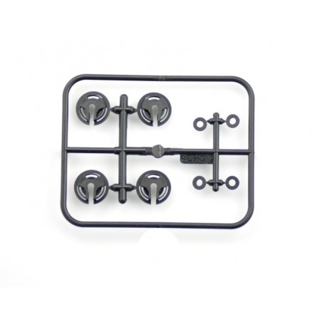 Cazoletas amortiguador arandela plastica Serpent RCM-SS 4+4 uds.