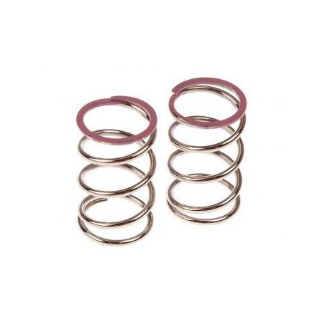 Muelles rosas L27 (4.9/28) x2 uds.