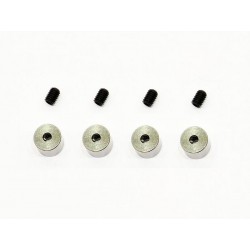Collar Aluminum 2.1 and screw set x4 pcs