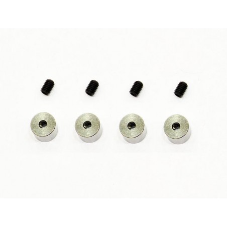 Collar Aluminum 2.1 and screw set x4 pcs