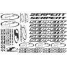Decal Serpent Black - White 1/10 x2 pcs