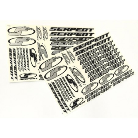 Decal Serpent Chrome 1/10 x2 pcs