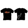 Camiseta Serpent Splash niños Negro Talla L