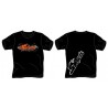 T-shirt kids Serpent splash Black Size XL