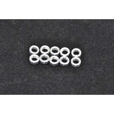 Casquillo aluminio 3x5x2mm x10 uds.