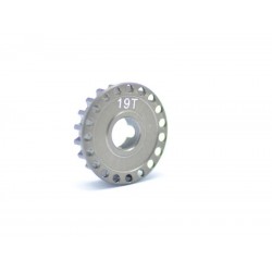 Polea 19T dientes Aluminio