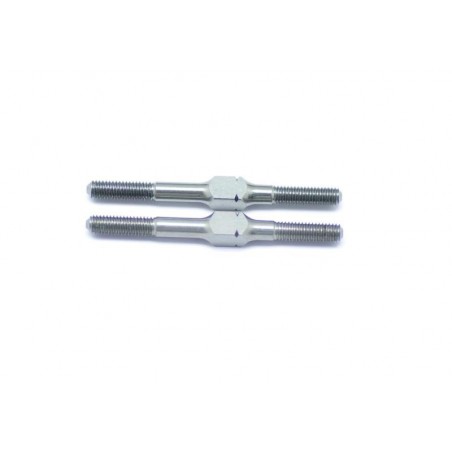 Tirante paso inverso aluminio M3x38mm x2 uds.