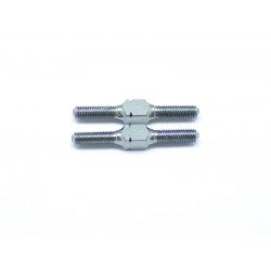 Tirante paso inverso aluminio M3x26mm x2 uds.