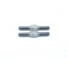 Tirante paso inverso aluminio M3x26mm x2 uds.