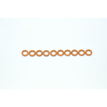 Bushing Aluminum 3x5x3 mm Orange