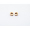 Bushing Aluminum 3x5x4 mm Orange x2 pcs
