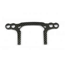 Bumper top plate Front Carbon 4-X
