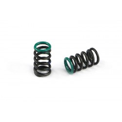 Muelle amortiguador verde C9.5 Serpent 4X x2 uds.