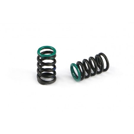 Muelle amortiguador verde C9.5 Serpent 4X x2 uds.