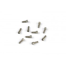 Tornillo allen M3x8mm cabeza especial Titanio x10 uds.