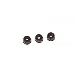 Nylon nut M4 Threated x3 pcs