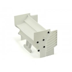 Aleron trasero ajustable blanco ancho F110 SF2 Formula 1/10
