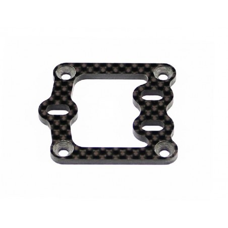 Wide castor plate Carbon Serpent F110 SF3