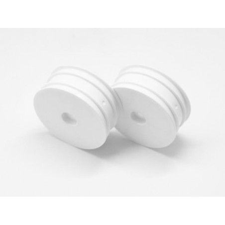 1/10 buggy rim Front 2WD White x2 pcs