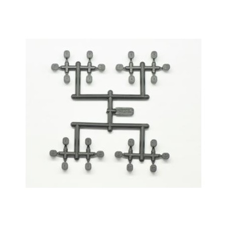 Insertos suspension trasera Serpent SRX2 x4 uds.