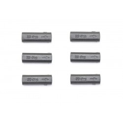 Insertos delanteros Aluminio soporte trapecios Serpent SRX2 x6 uds.