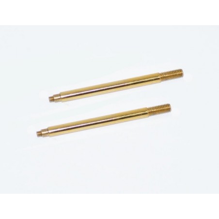 Shock absorber shaft Front TIN Coated SRX2 x2 pcs