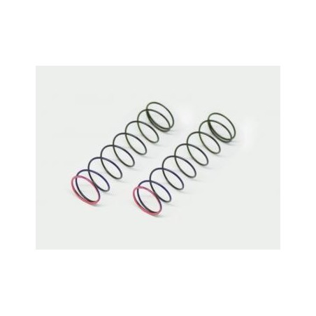 Muelles amortiguador traseros rosa 2.20 LBS SRX2 x2 uds.