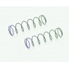 Muelles amortiguador traseros purpura 2.40 LBS SRX2 x2 uds.