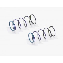 Muelles amortiguador traseros verdes 2.50 LBS SRX2 x2 uds.