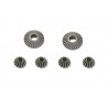 Differential gears 14T x4 + 28T Serpent SRX2 x2 pcs