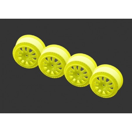 Rim 1/10 SRX2 SC Yellow x4 pcs