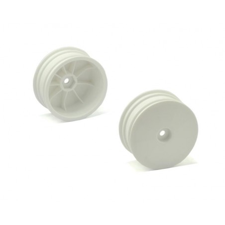1/10 buggy rim Front 4WD White x2 pcs