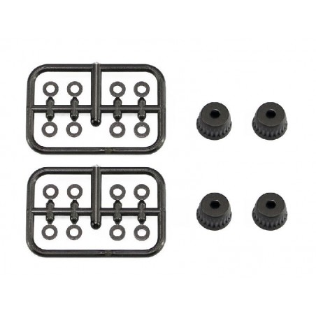 Shock travel limiter 0,75 x8 pcs + 1.25 x4 pcs + caps x4 pcs SRX