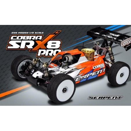 Serpent Cobra SRX8 PRO Buggy 1/8 Nitro competicion