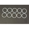 O-Ring shock Nut x10 pcs