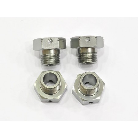 Hexagonos rueda Aluminio x4 uds.