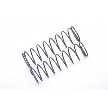 Shock Spring Rear Purple 3.2lbs x2 pcs